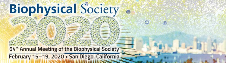 Biophysical Society 2020 San Diego Banner