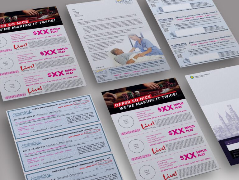 examples of variable data and images used in direct mail